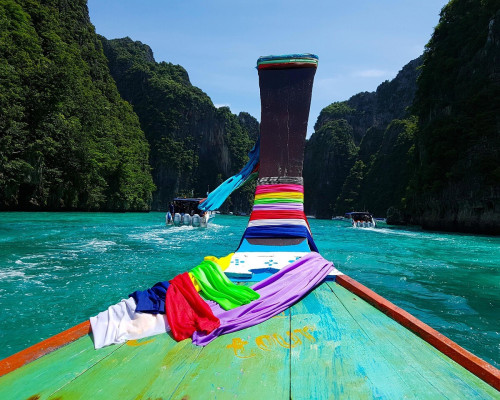 bateau à longue queue, Koh Phi Phi