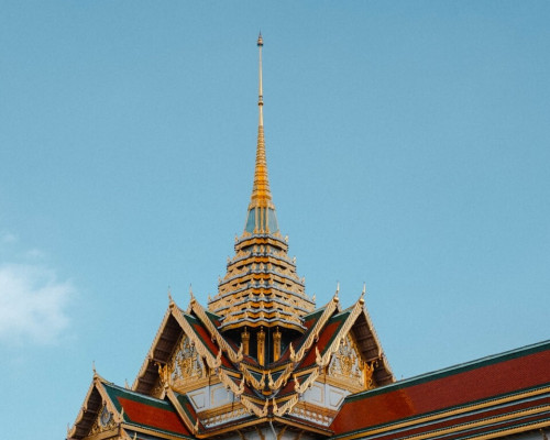 Le toit du Grand Palais - Bangkok