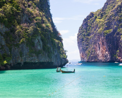 Maya Bay en Thailande