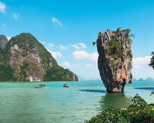 Vue sur la baie de Phang Nga